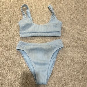 super super cute hollister baby blue bikini